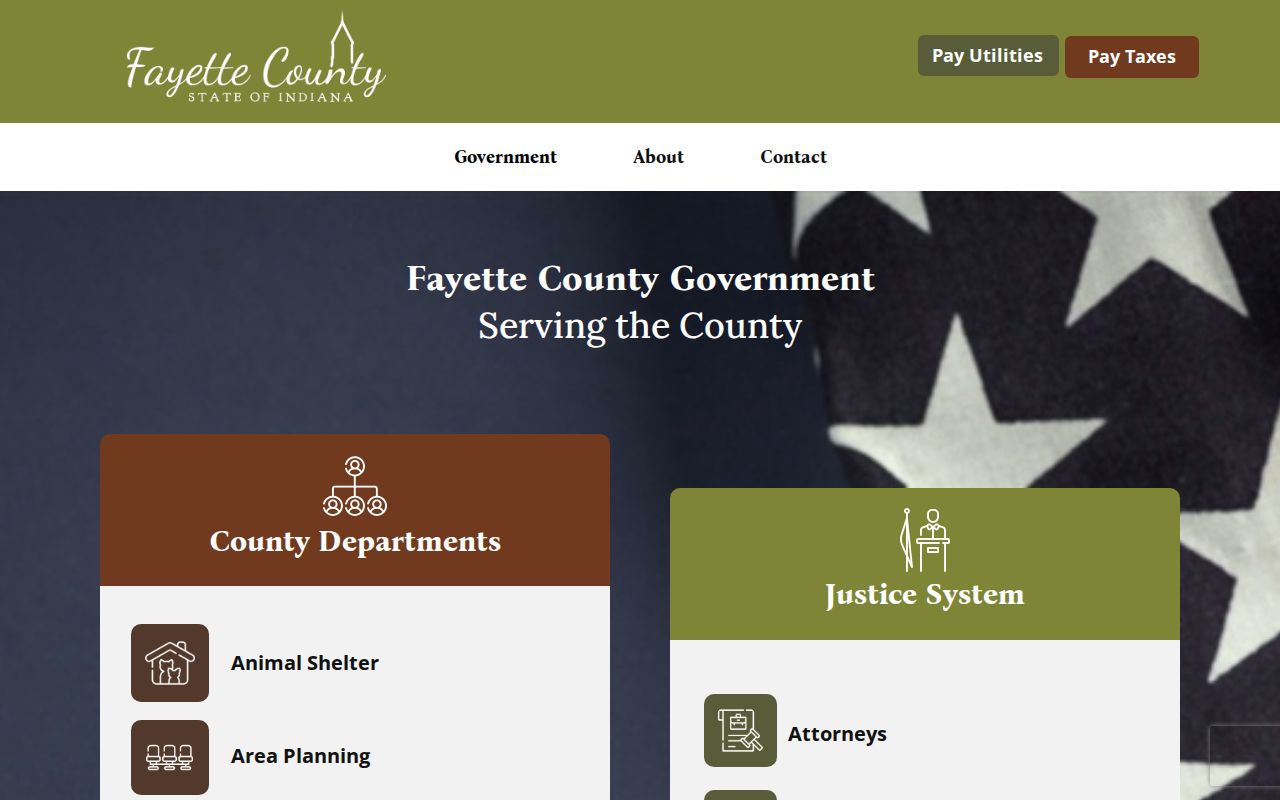 Fayette County court docket government directory